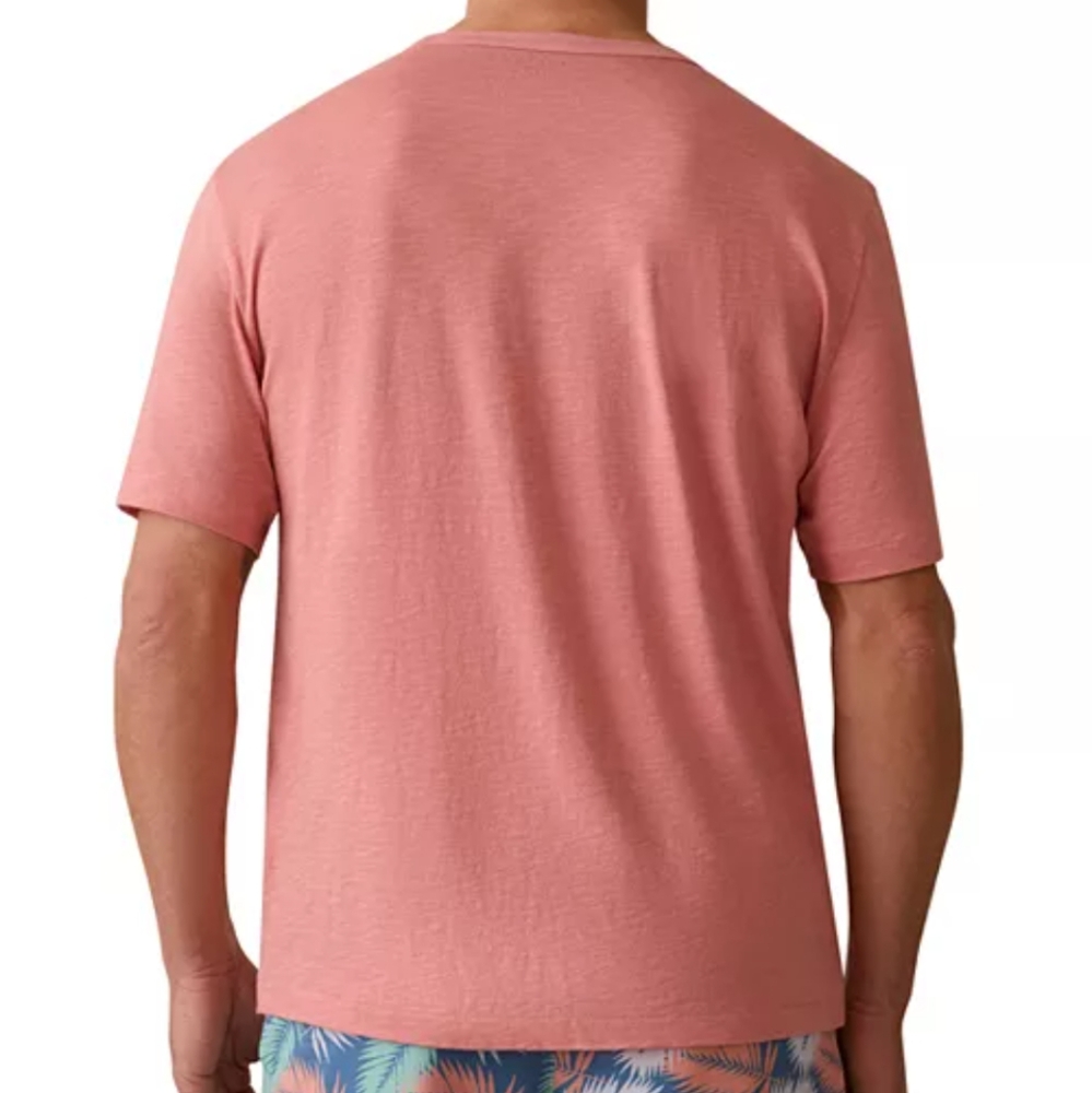 477. Faherty Sunwashed Pocket Tee | Color: Faded Flag - Picture 2 of 9